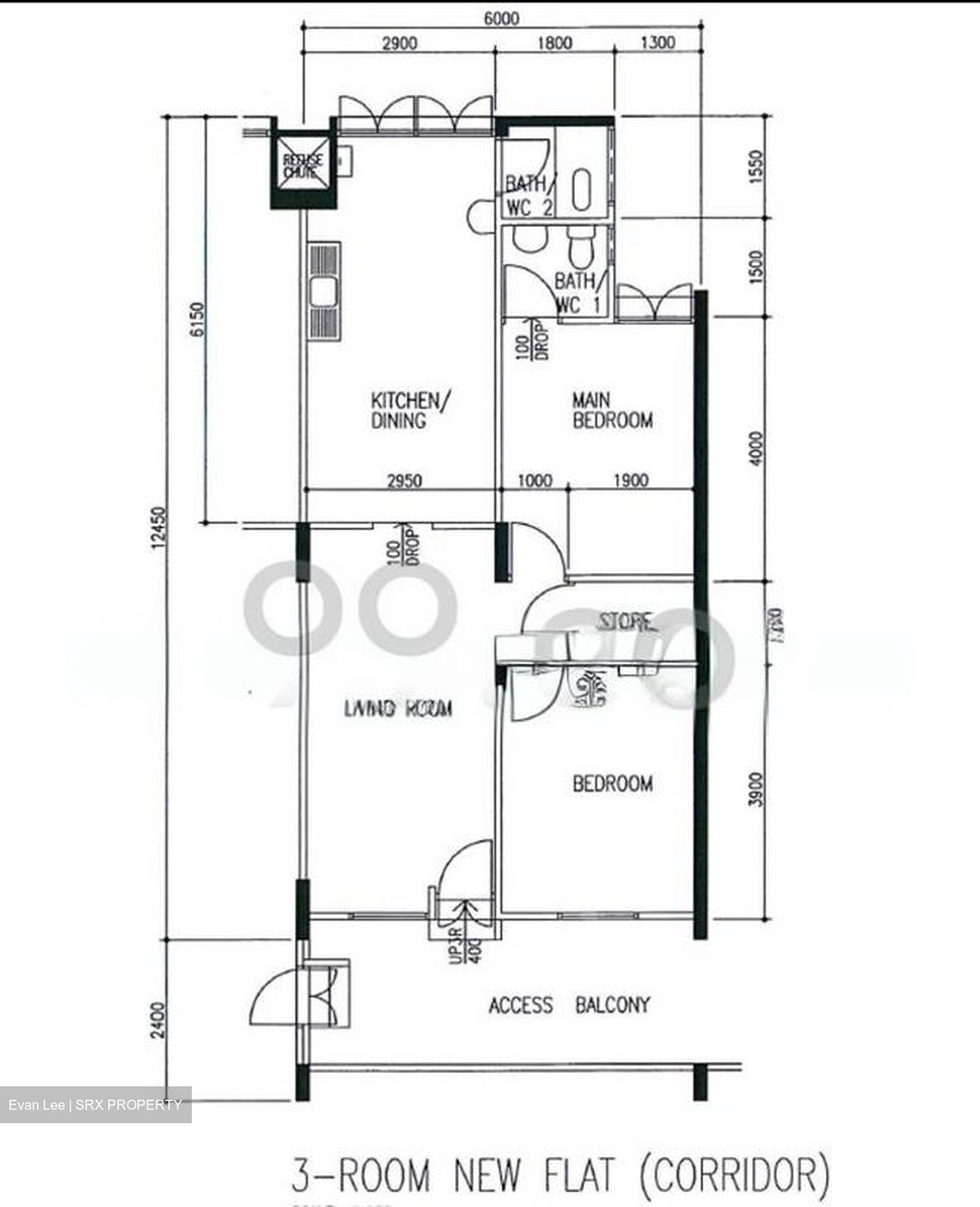 Blk 604 Yio Chu Kang Green (Ang Mo Kio), HDB 3 Rooms #569131001